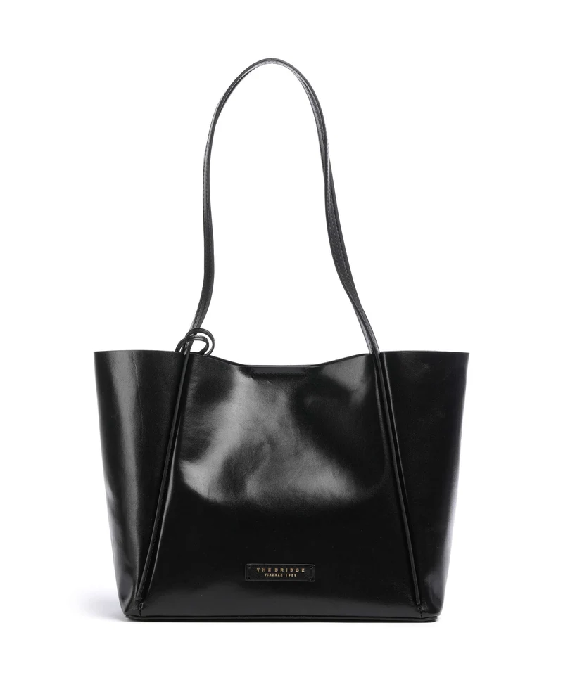 The Bridge Icons Borsa shopper nero