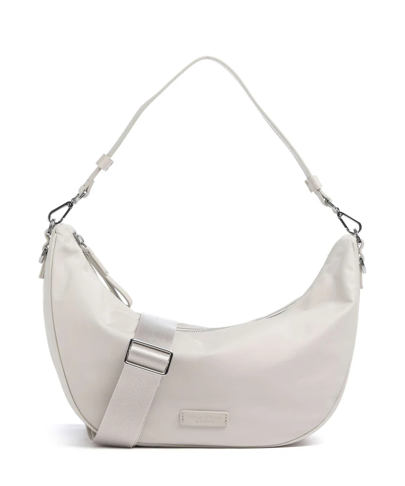 Marc O'Polo Elina S Borsa a spalla grey silk
