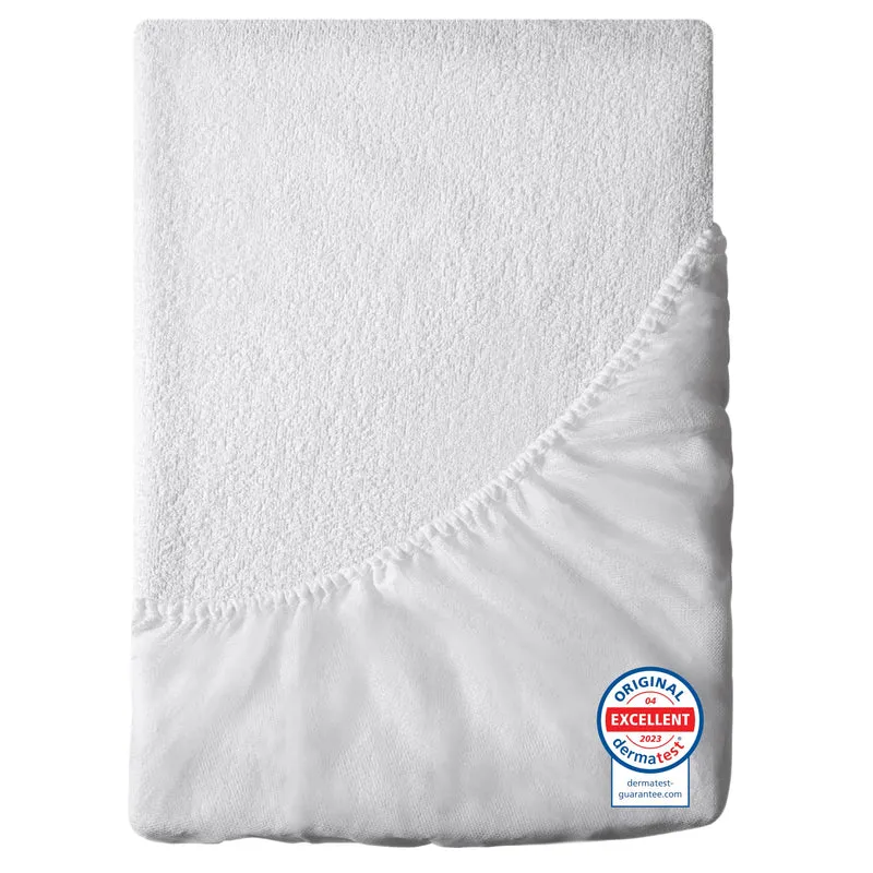 Coprimaterasso Matrimoniale Impermeabile 160x200 Antiacaro e Ipoallergenico Dreamzie - (Made in EU e Certificato OEKO-TEX)
