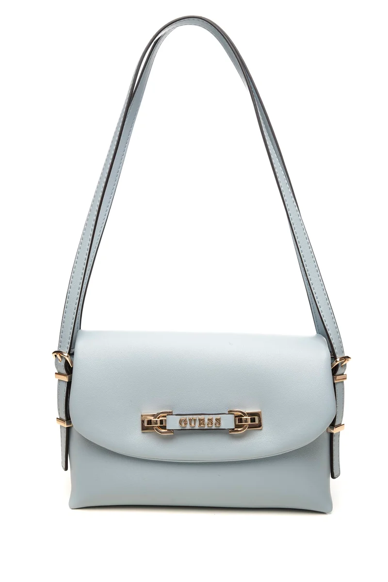 Borsa Guess Lefia Falp Da Donna Cielo In Poliuretano