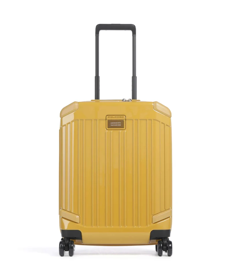 Piquadro POP Valigia trolley (4 ruote) mustard