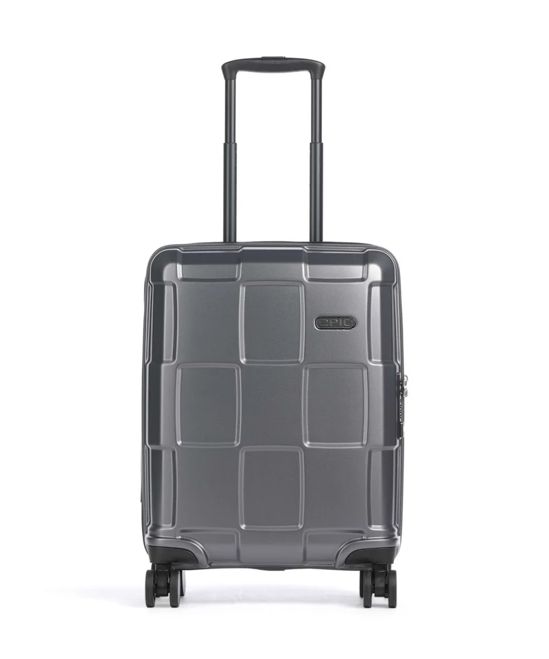 Epic Crate Solids Valigia trolley (4 ruote) stealthgrey
