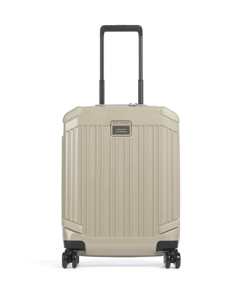 Piquadro POP Valigia trolley (4 ruote) beige