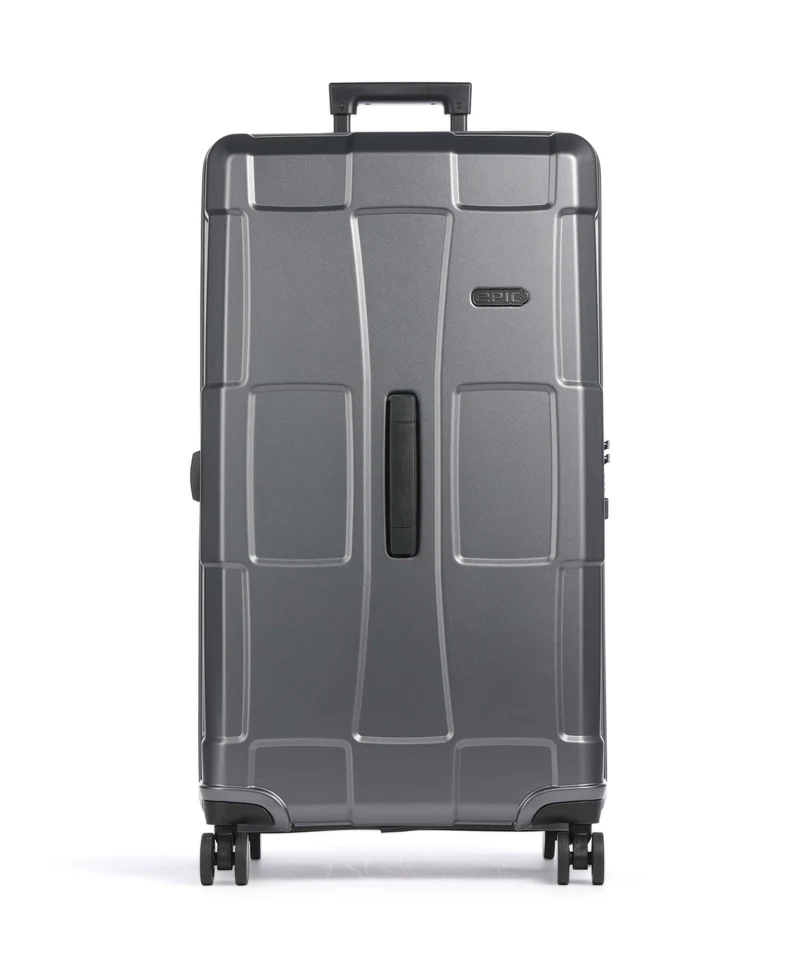Epic Crate Trunks Valigia trolley (4 ruote) stealthgrey