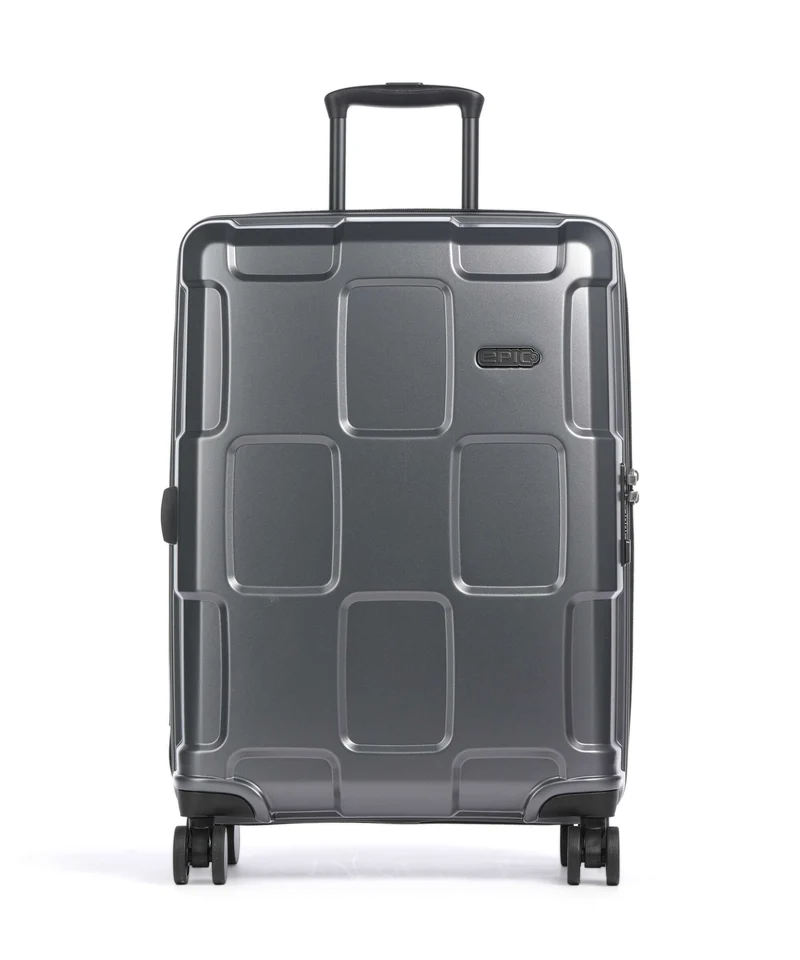 Epic Crate Solids Valigia trolley (4 ruote) stealthgrey