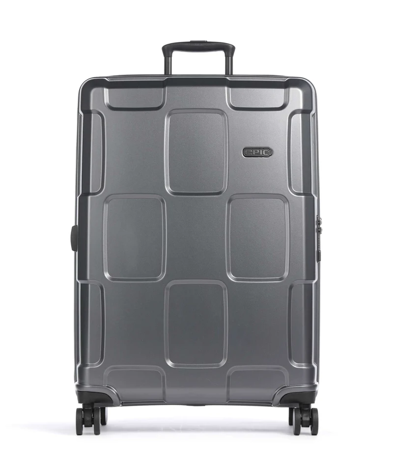 Epic Crate Solids Valigia trolley (4 ruote) stealthgrey