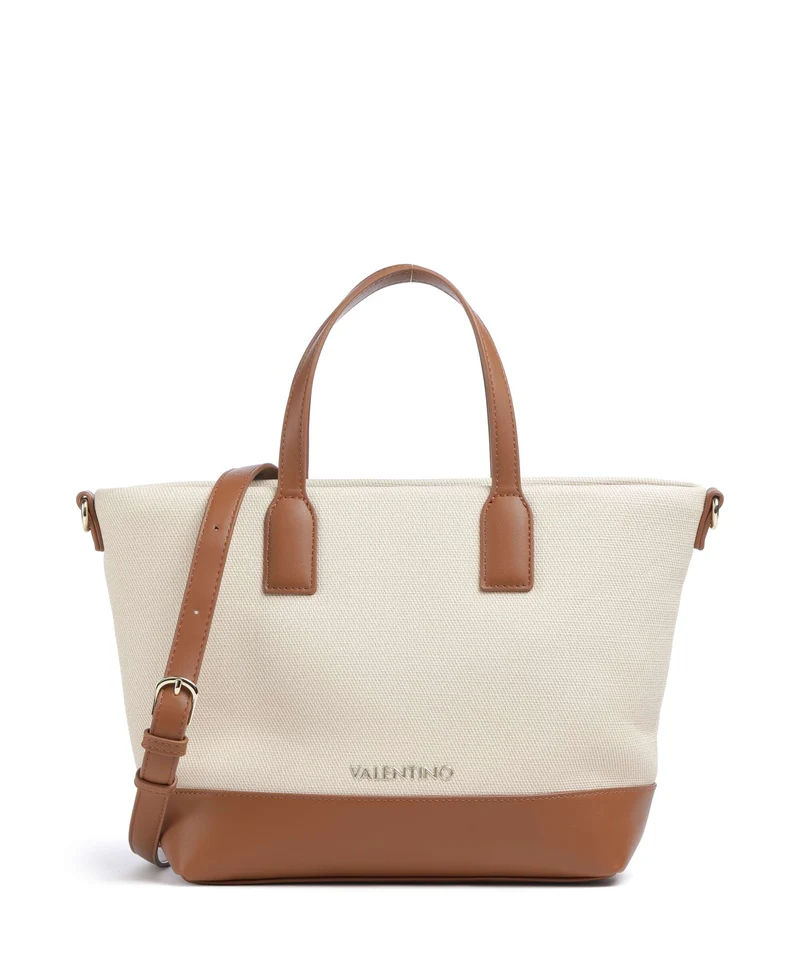 Valentino Bags Atena Re Borsa a mano naturale/cuoio