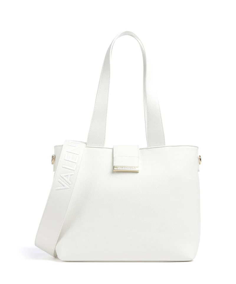 Valentino Bags Dione Re Borsa shopper bianco