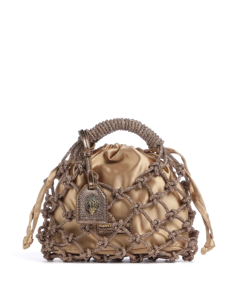 Kurt Geiger Macrame Small Borsa a mano bronze