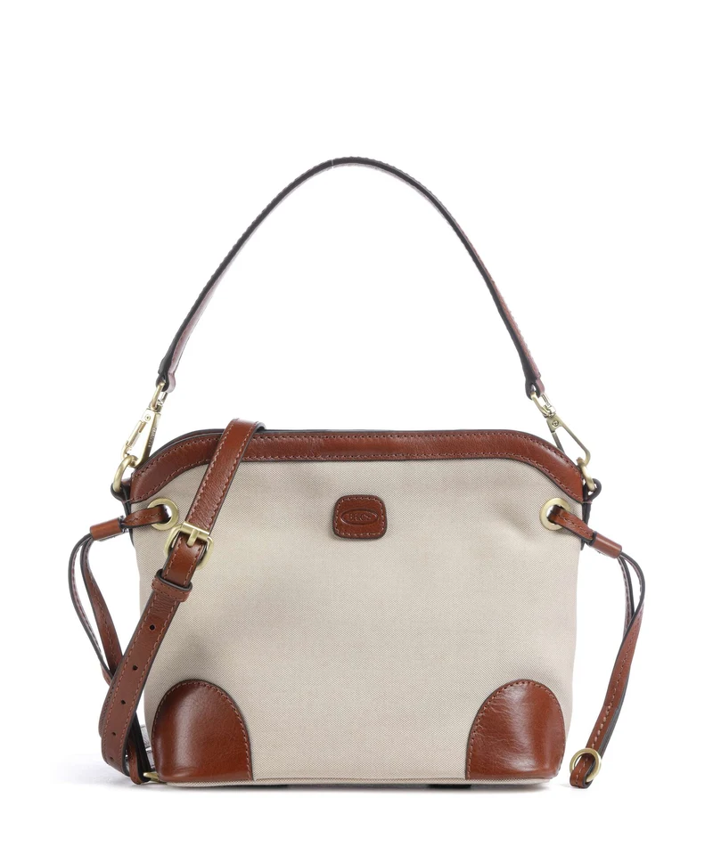 Brics Volterra Small Borsa a secchiello cappuccino