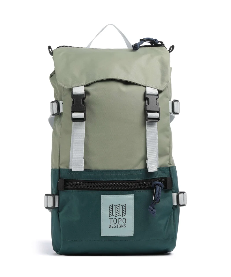 Topo Designs Rover Mini Zaino oil green/dark pine