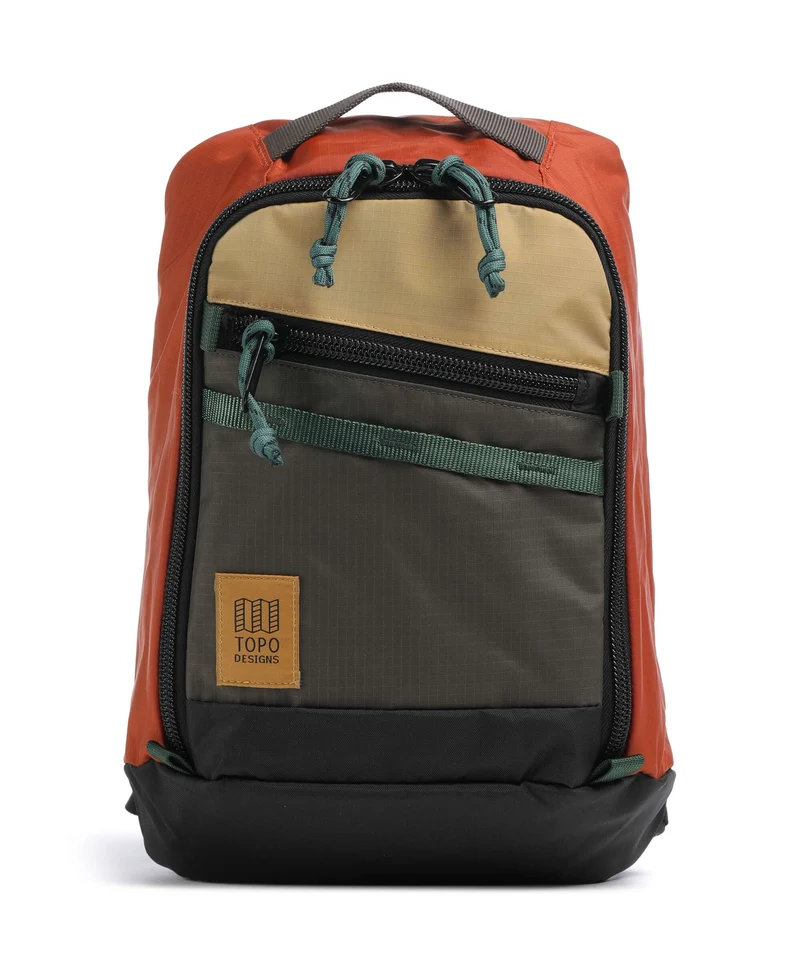 Topo Designs Mountain Borsa sling woodland/terracotta
