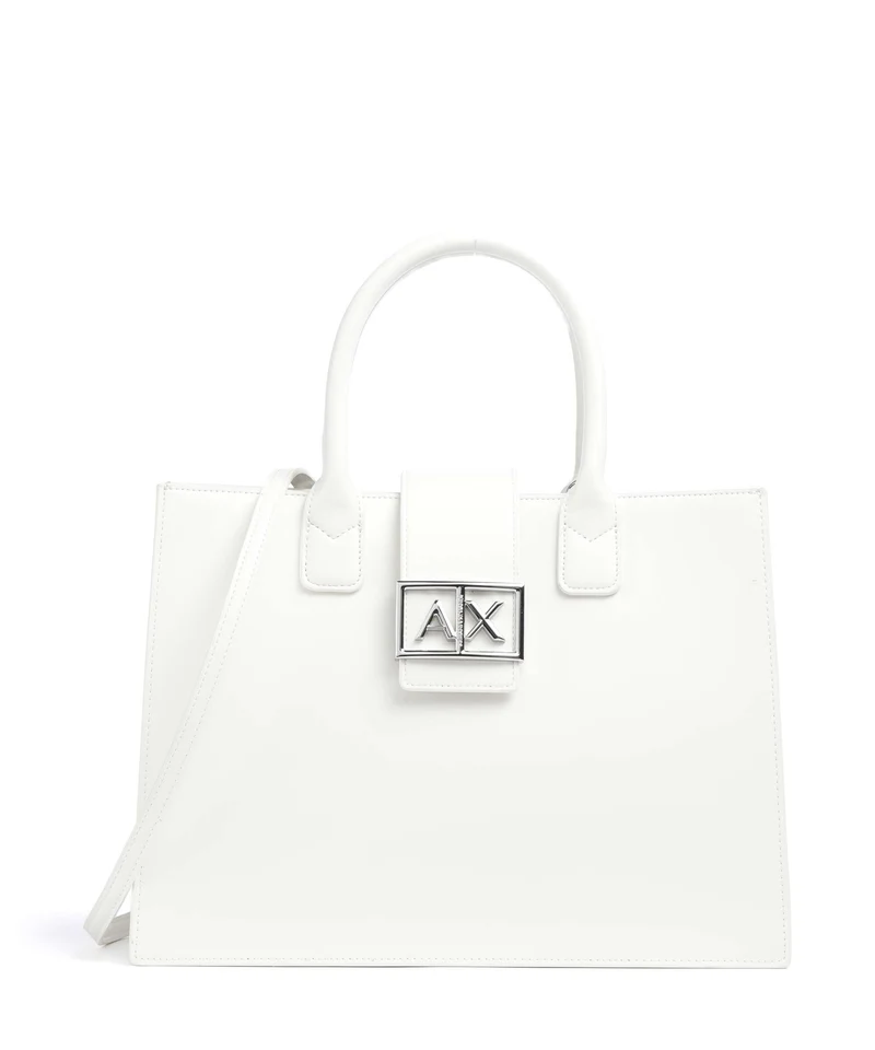 Armani Exchange Wonder M Borsa a mano off white