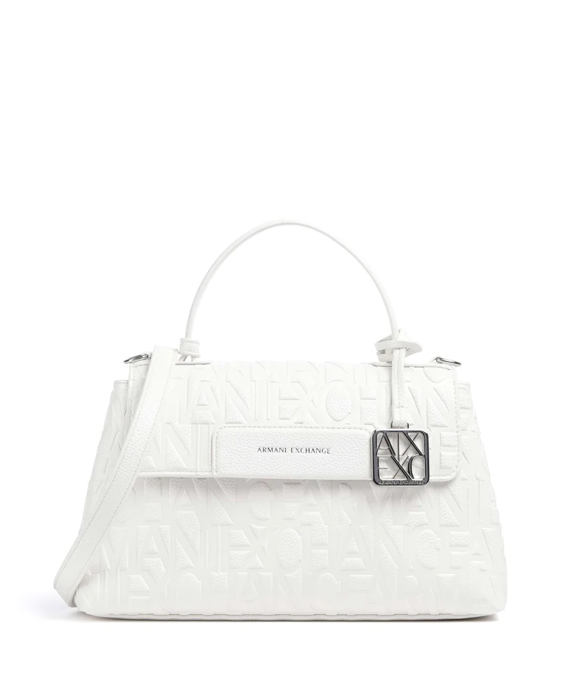 Armani Exchange Liz Borsa a mano off white
