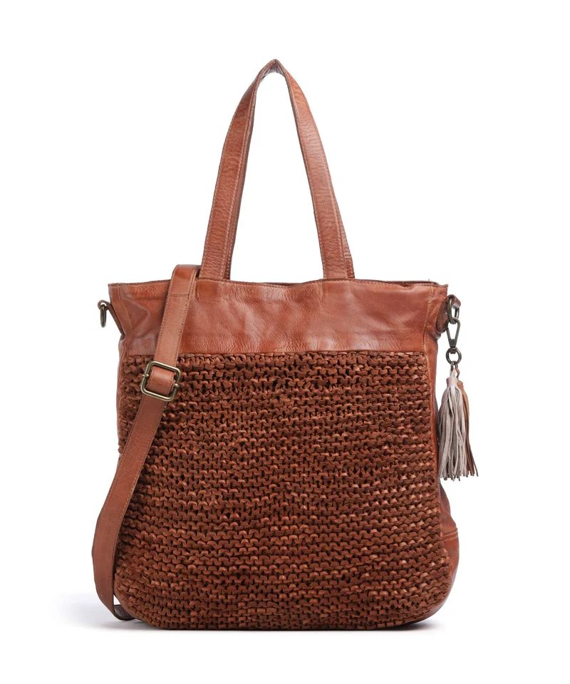 Taschendieb Wien Spinnerinweg 1 Borsa shopper cognac