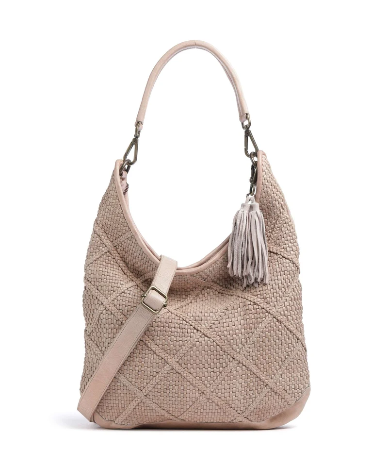 Taschendieb Wien Beatrixpark 2 Borsa hobo linen rose