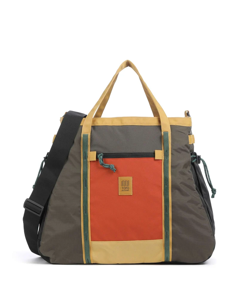 Topo Designs Mountain Gear Borsa shopper woodland/terracotta