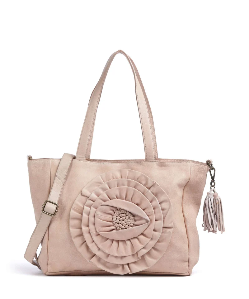 Taschendieb Wien Rosenhügelstrasse 2 Borsa shopper linen rose