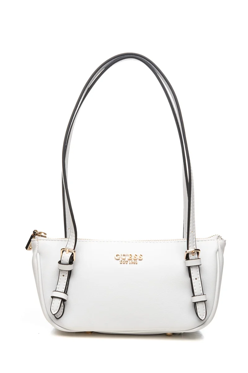 Borsa Guess Cerelia Sh St Mini Da Donna Bianca In Poliuretano