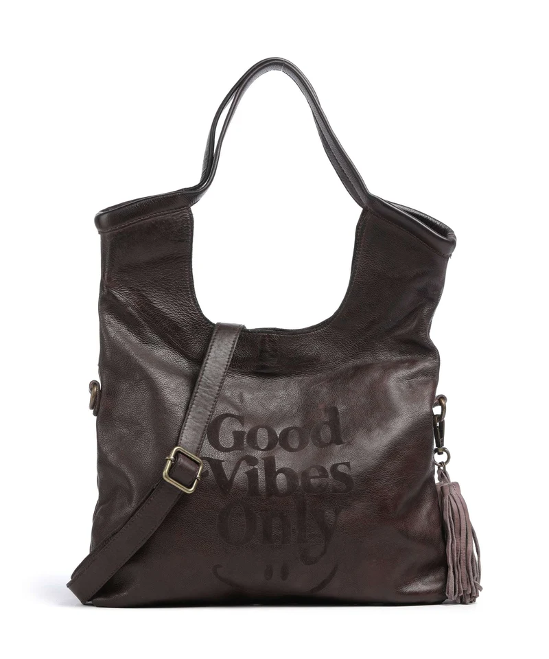 Taschendieb Wien Gutstrasse 2 Borsa hobo mokka