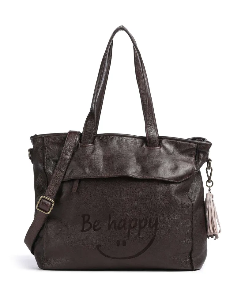 Taschendieb Wien Fröhlichgasse 1 Borsa shopper mokka