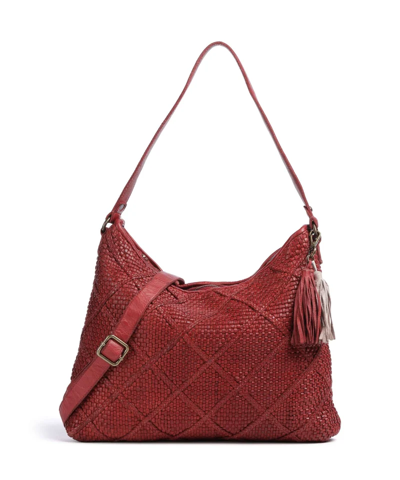 Taschendieb Wien Beatrixpark 1 Borsa hobo burgundrausch