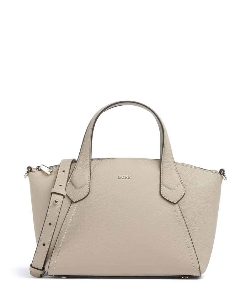 BOSS Lenah S Borsa a mano light beige