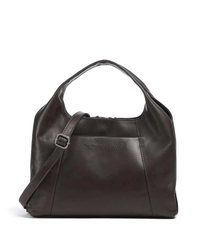 The Chesterfield Brand Wax Pull Up Cow Salina Borsa a mano brown