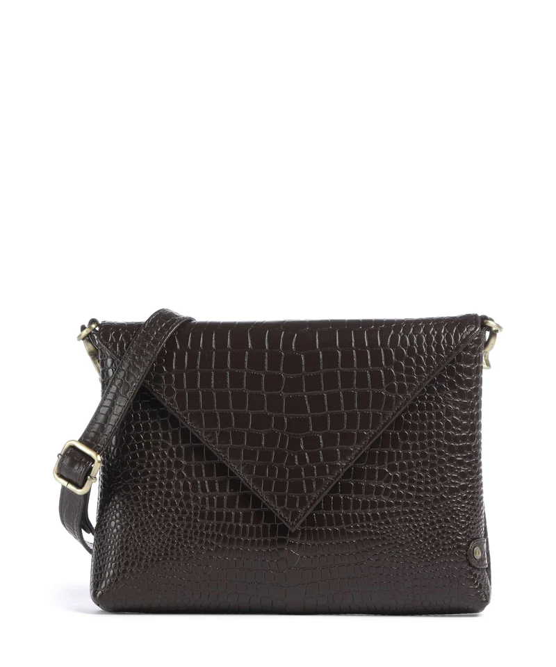 Depeche Fashion Favourites Borsa a tracolla brown croco