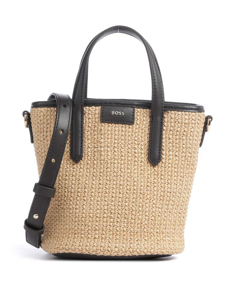 BOSS Jala Borsa a secchiello open white