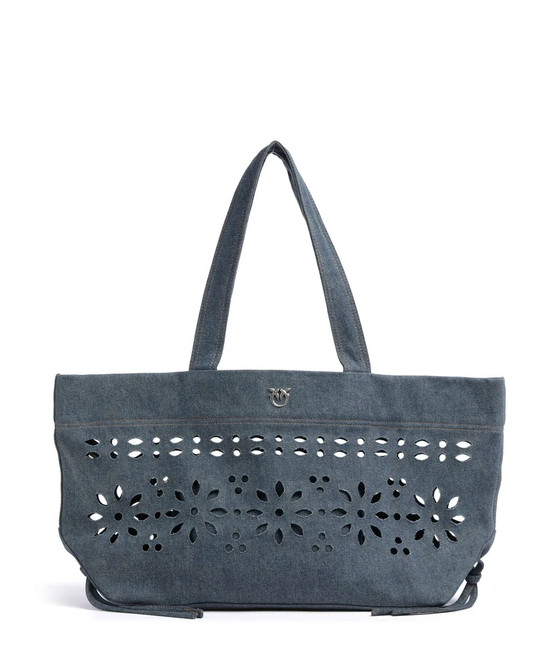 Pinko Borsa shopper lavaggio marmorizzato/old nick