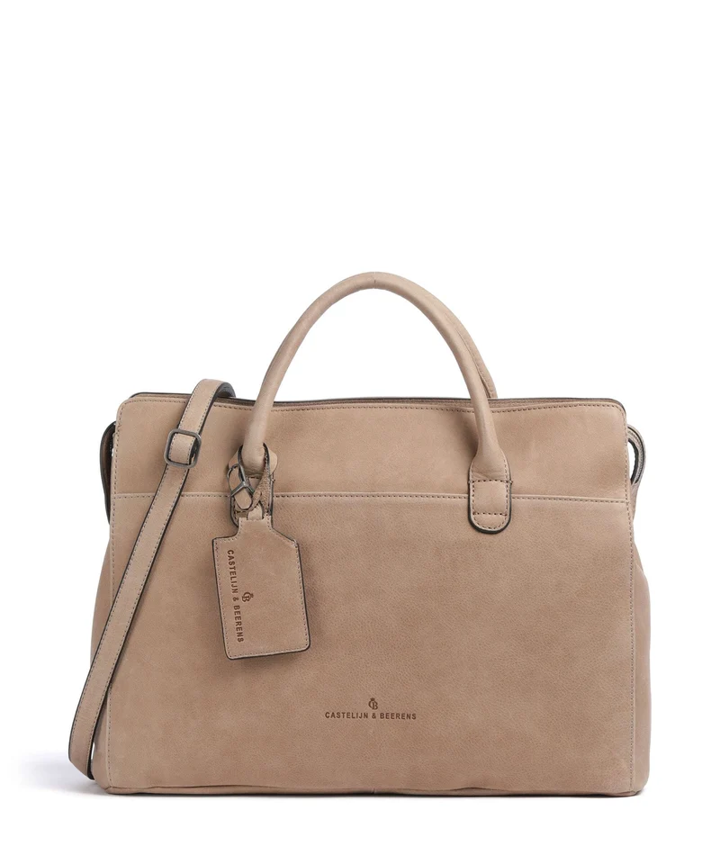 Castelijn & Beerens Carisma Borsa porta pc beige