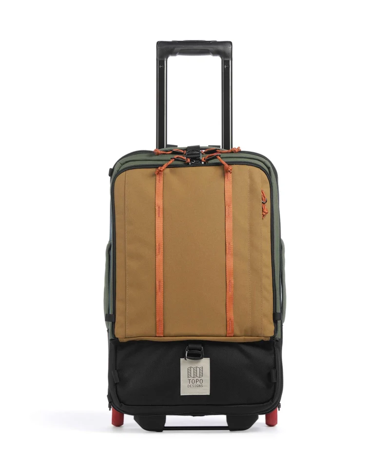 Topo Designs Global 44 Borsone trolley olive/dark khaki