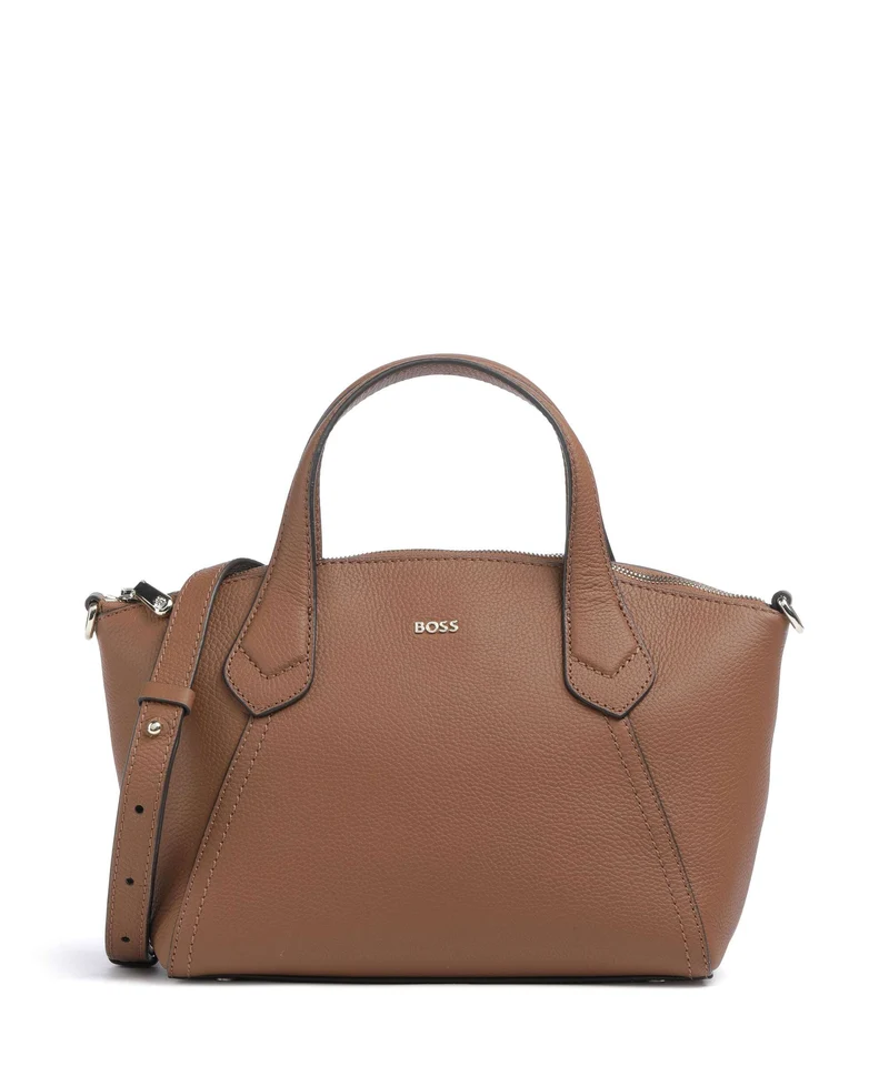 BOSS Lenah S Borsa a mano medium brown