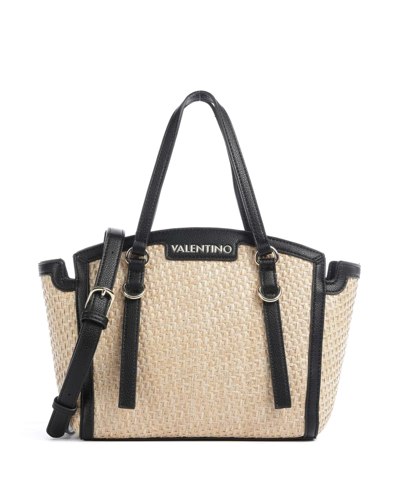 Valentino Bags Demetra Borsa a mano naturale/nero