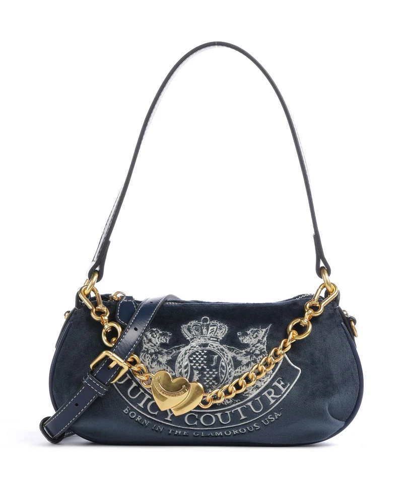 Juicy Couture Twig Narrative S Borsa a spalla blue depths