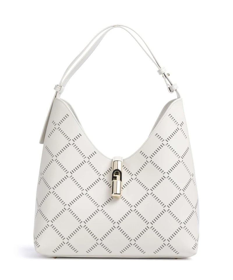 Furla Goccia M Borsa hobo marshmallow