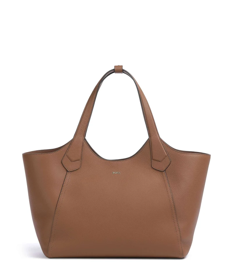 BOSS Lenah Borsa shopper medium brown