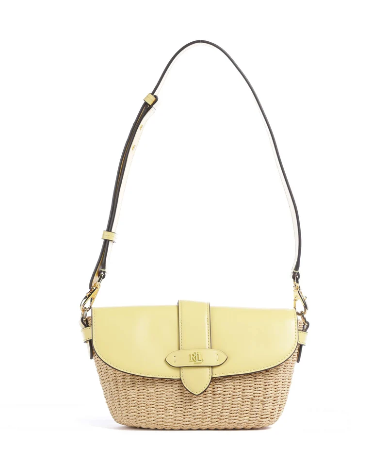 Lauren Ralph Lauren Lynden Small Borsa a spalla natural/lemon sorbet