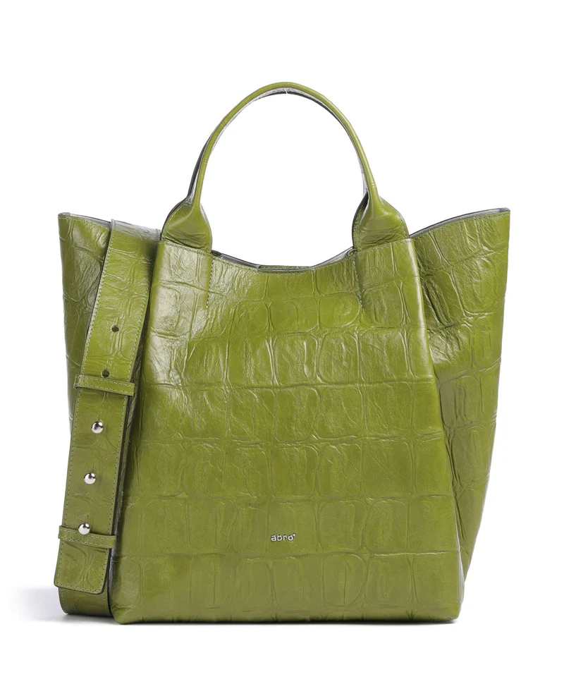 Abro Maxi Cocco Essential Medium Borsa a mano lime