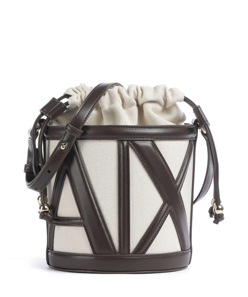 Armani Exchange Marisol Borsa a secchiello natural/dusk shade