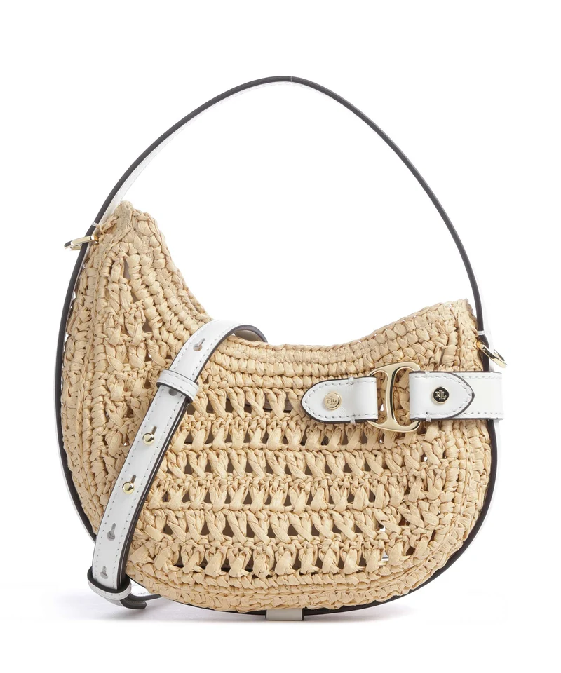 Lauren Ralph Lauren Tasha Small Borsa a mano natural/white