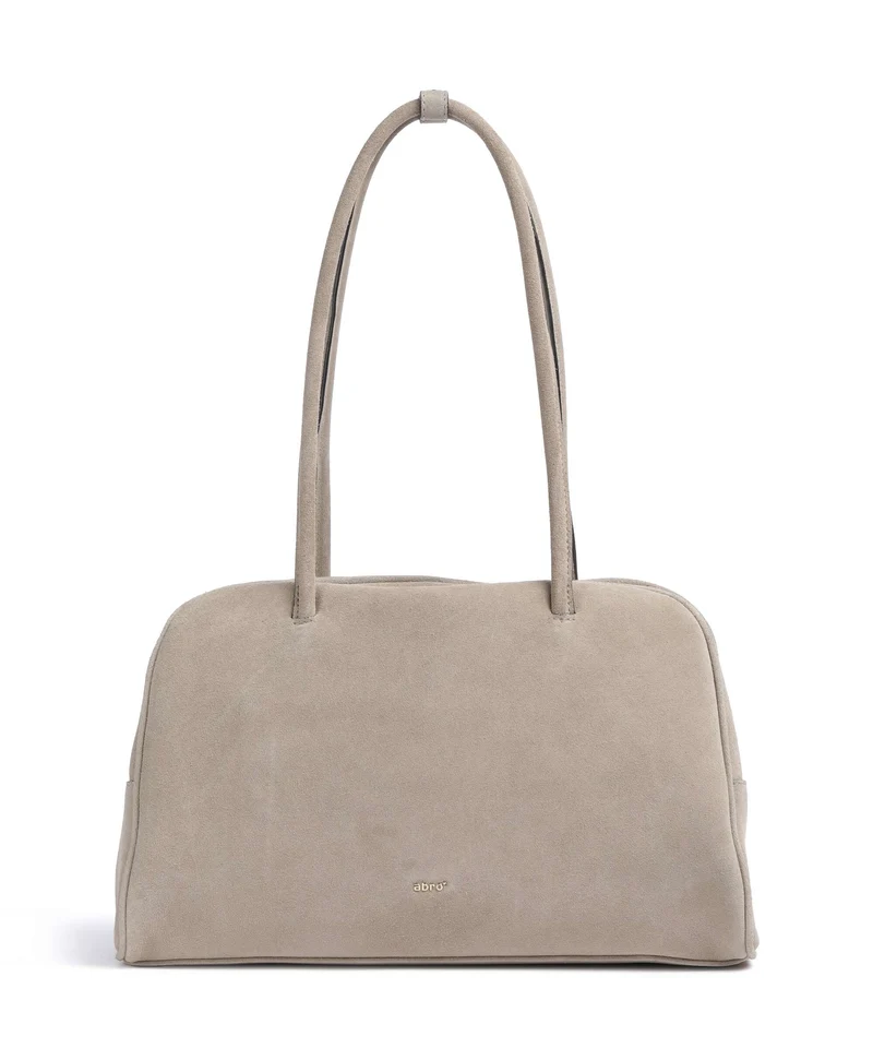 Abro Suede Amara Borsa a spalla siena
