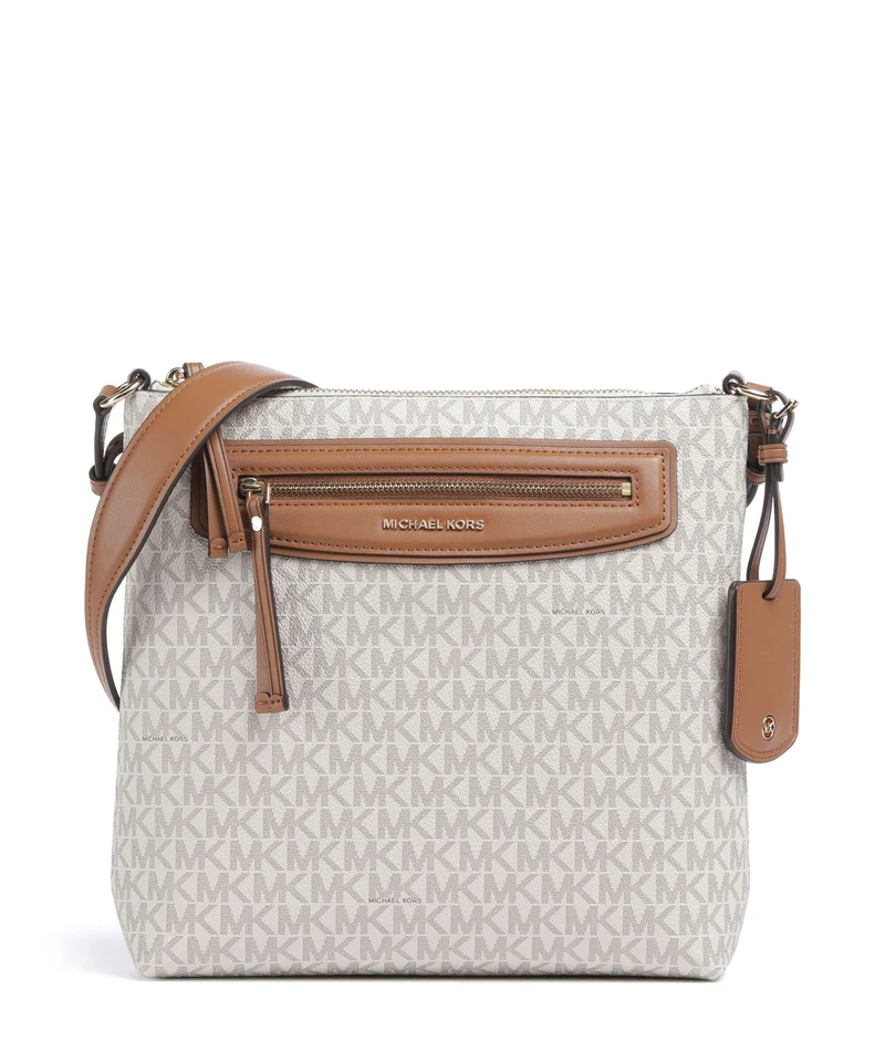 Michael Kors Jet Set Travel Large Borsa a tracolla vanilla/acrn