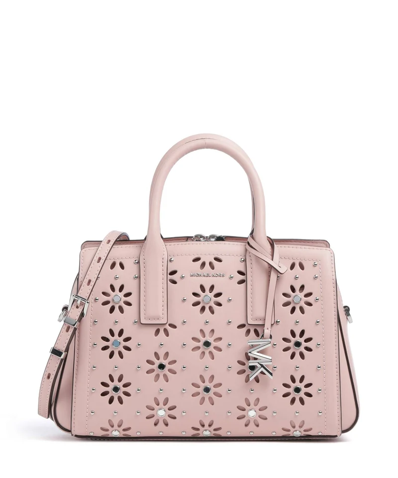 Michael Kors Laila Small Borsa a mano smokey rose