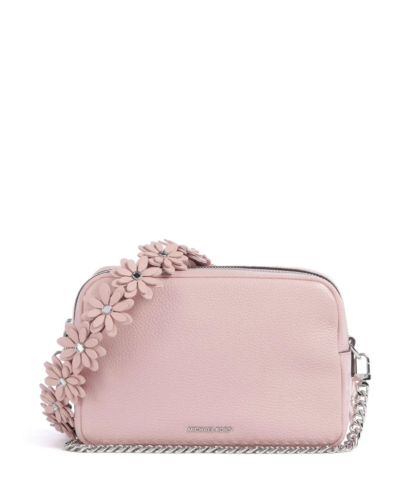 Michael Kors Bryant Medium Borsa a tracolla smokey rose