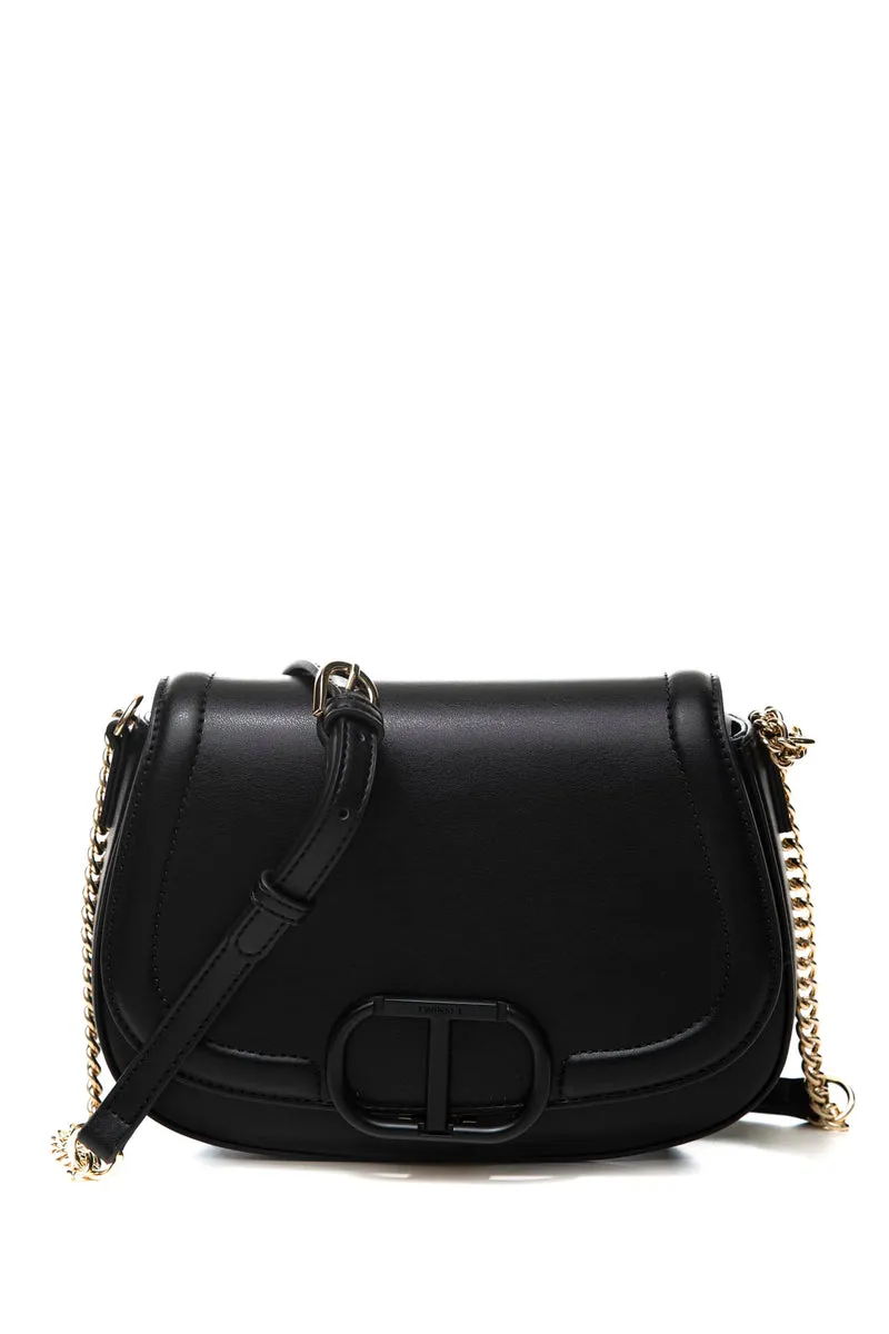 Borsa Twinset Brera Sd Da Donna Nera In Poliuretano