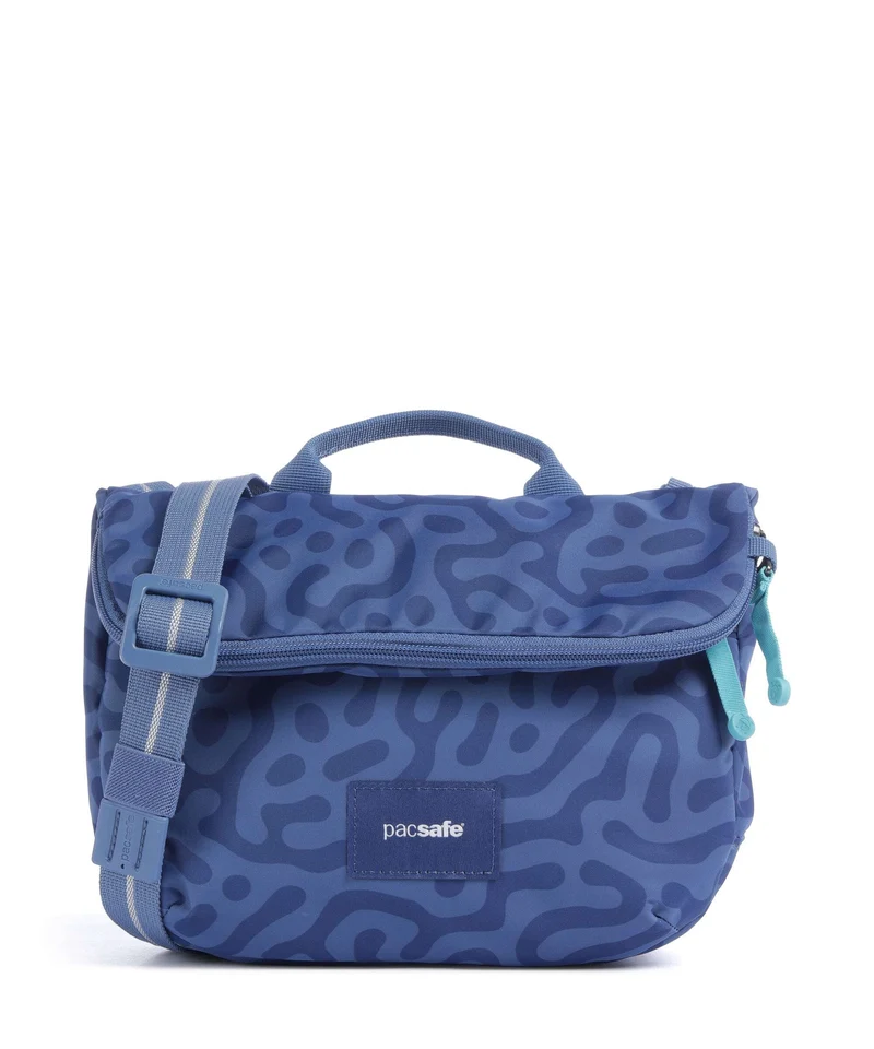 Pacsafe Go Saddle Borsa a tracolla cerulean blue