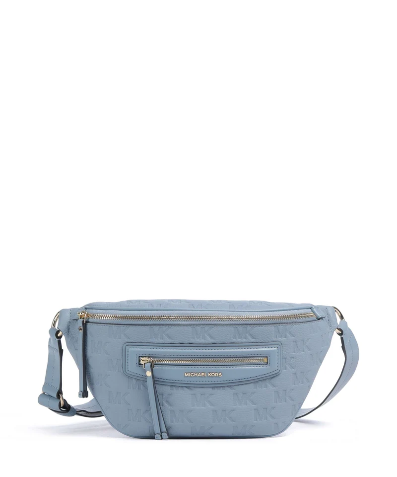 Michael Kors Jet Set Travel Medium Marsupio chambray
