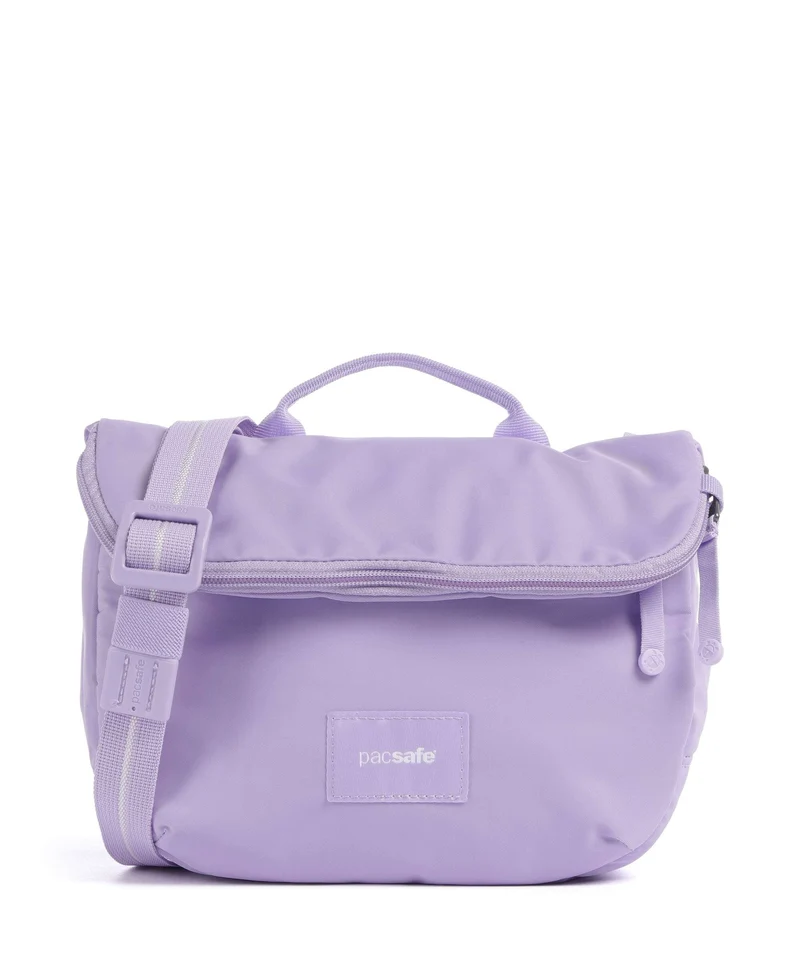 Pacsafe Go Saddle Borsa a tracolla lavender